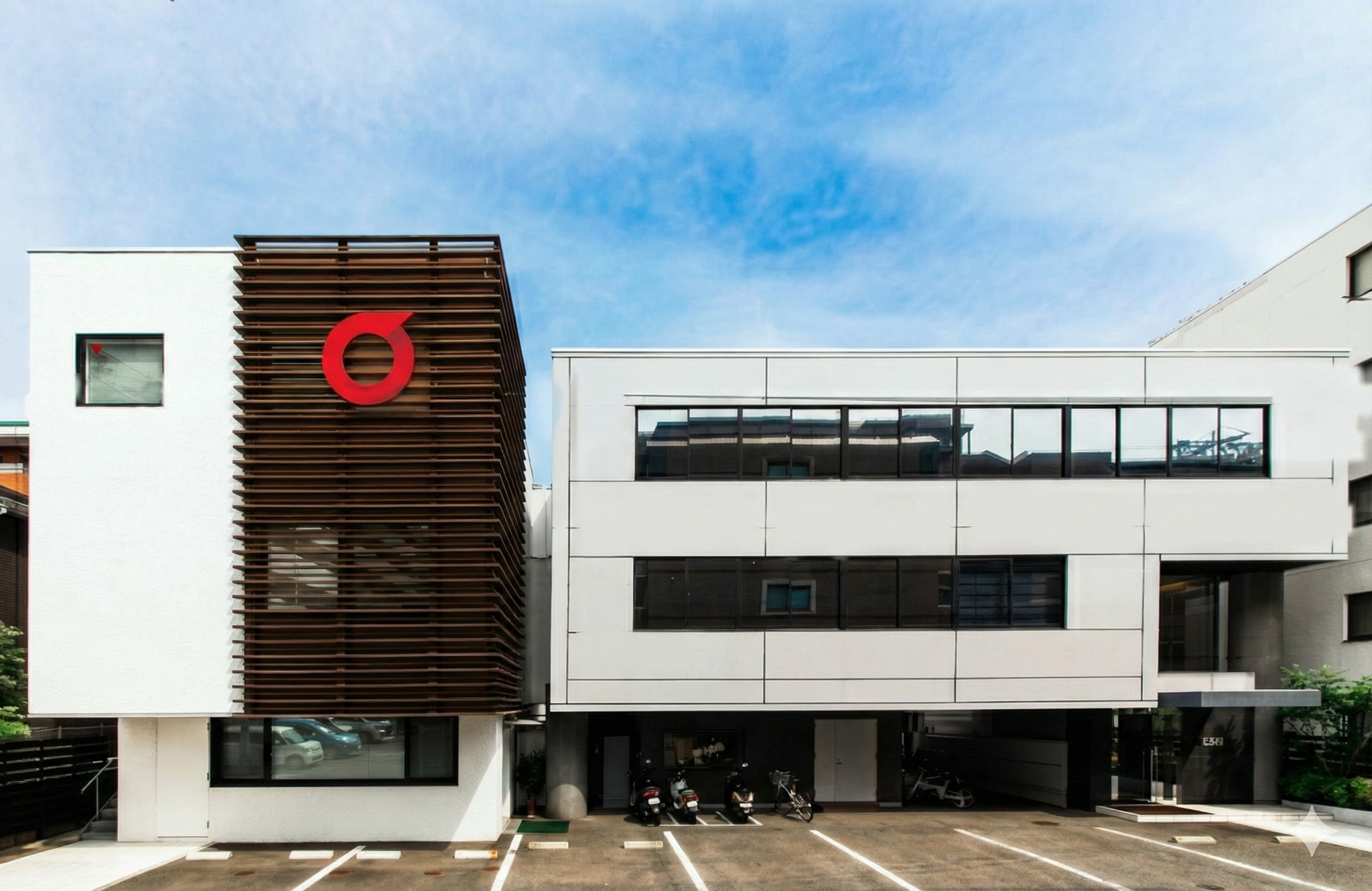 事業所の建物外観