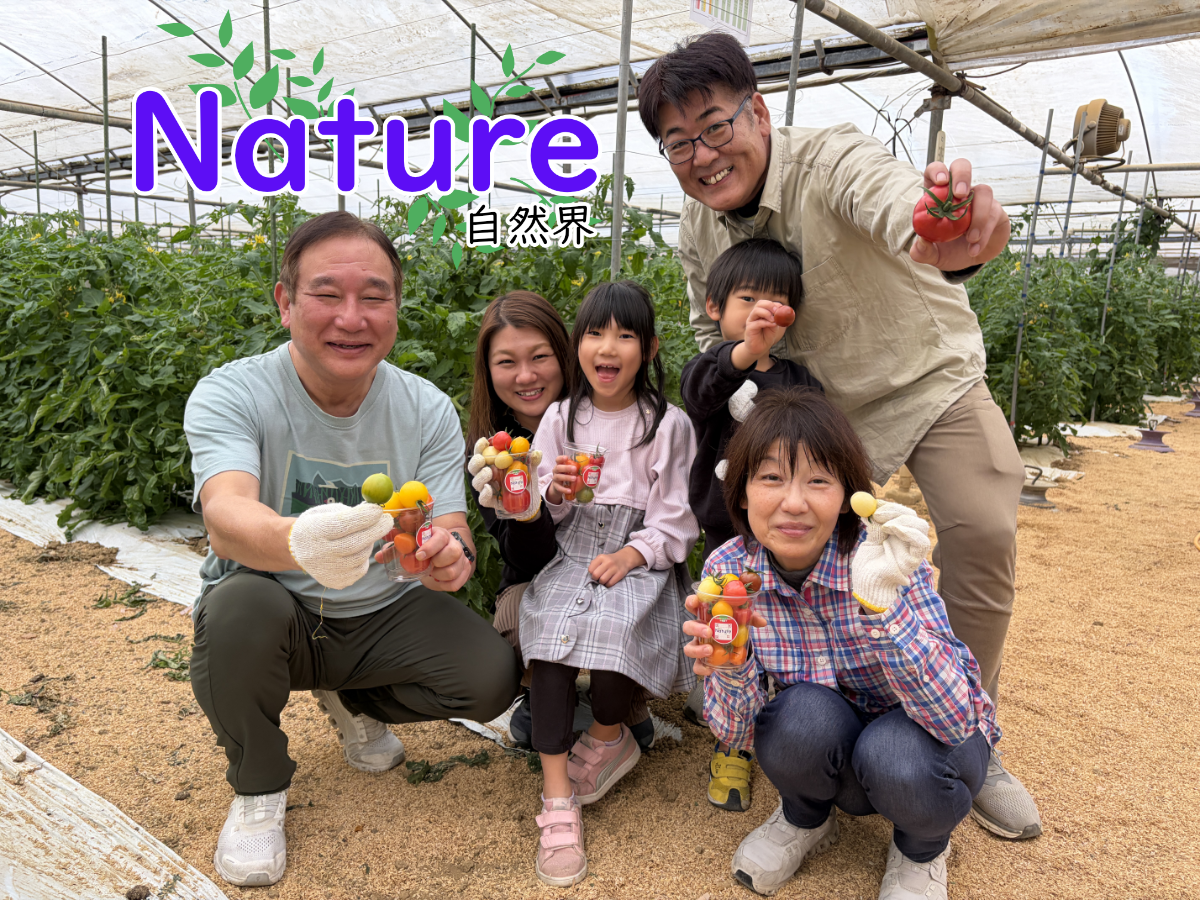 とまと狩り、体験農園、ラボ農園事業を運営する農業生産法人